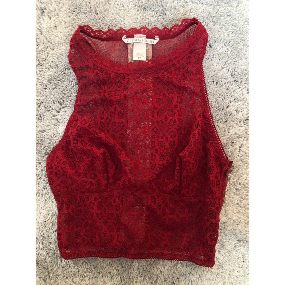 Victoria’s Secret Small Crop Bralette - Red